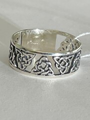 Триглав (кольцо из серебра)