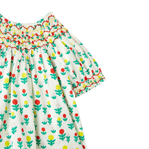 Блуза Stella McCartney Kids White Flowers