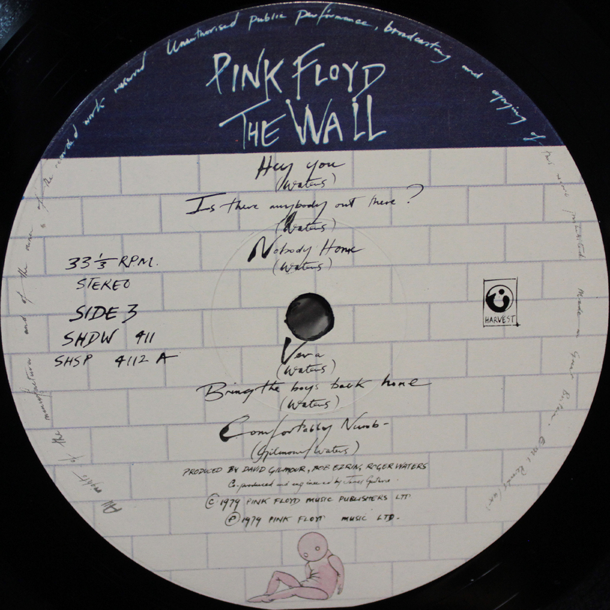 Винтажный винил The Wall — Pink Floyd купить в интернет-магазине  Collectomania.ru