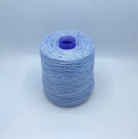 Lanificio Canapificio (пр.Италия),art-new opale 2/26 1300м/100гр. 100%Лен, цвет-Светло-голубой,меланж,арт.30318
