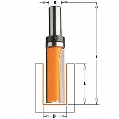 Фреза обгонная СМТ с верхним подшипником S=12 D=19x50,8 912.691.11B