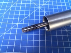 Штанга нижняя в сборе DDE d26х740мм, вал 9Tx9Tx762мм GBS260RD