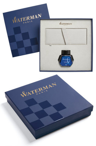 Набор подарочный Waterman 2014 Hemisphere Blue Obsession, F (1913277)