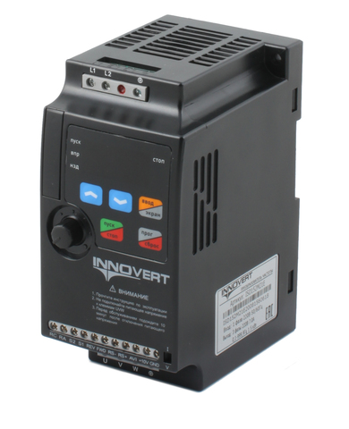 INNOVERT VENT IVD401B43E Преобразователь частоты (0.4 кВтx380 В), выходной ток 1,5  А