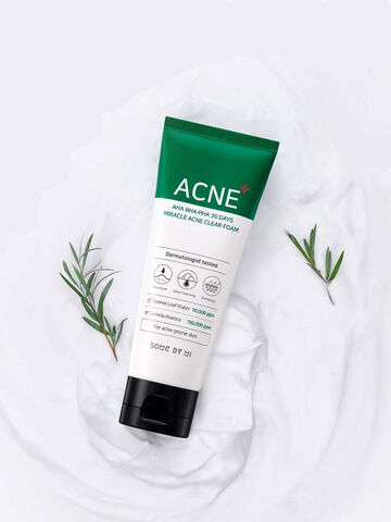 Очищающая пенка для проблемной кожи Some By Mi AHA-BHA-PHA 30 Days Miracle Acne Clear Foam  100 мл