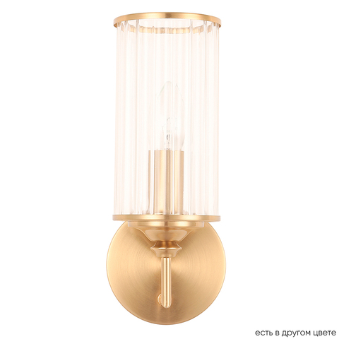 Настенный светильник Crystal Lux GLORIA AP1 BRASS