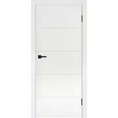 Купить Межкомнатная дверь эмаль Мальта L-12 белая глухая