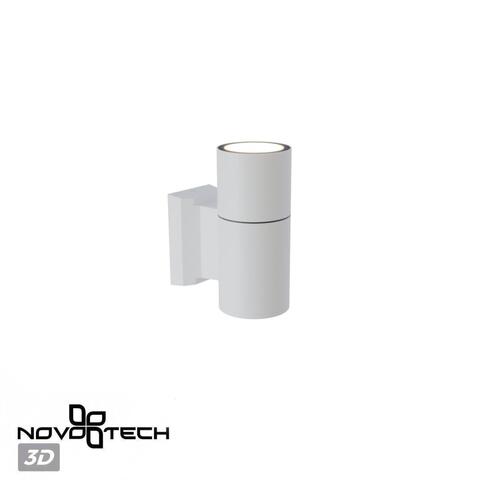 Уличный настенный светильник Novotech 370984 STREET NT25 000 белый IP65 GU10 50W 100-240V LANDSCAPE