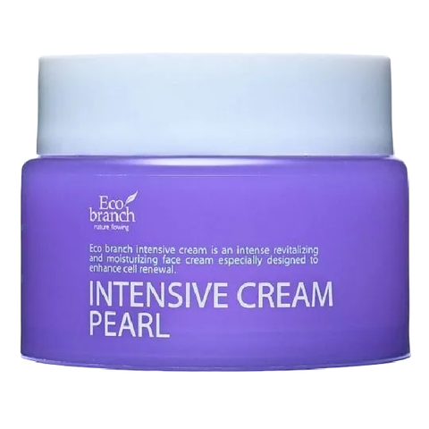 Крем для лица с экстрактом жемчуга Eco Branch Intensive Cream Pearl, 100 гр