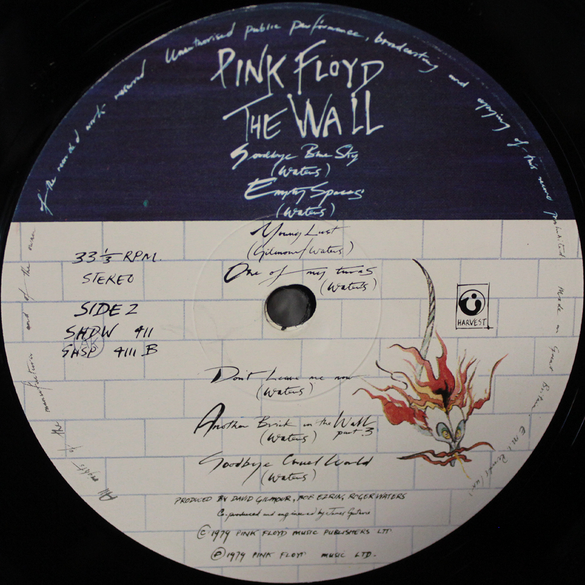 Винтажный винил The Wall — Pink Floyd купить в интернет-магазине  Collectomania.ru