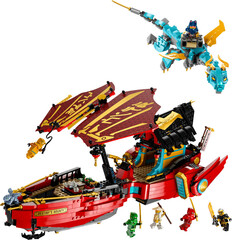 Конструктор LEGO Ninjago 71797 Награда судьбы — гонка со временем