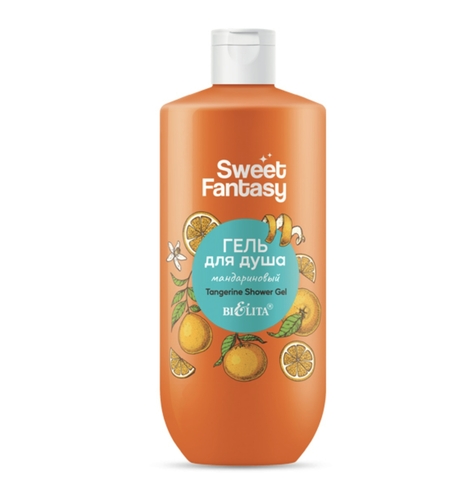 Гель для душа Мандариновый 400мл Sweet Fantasy