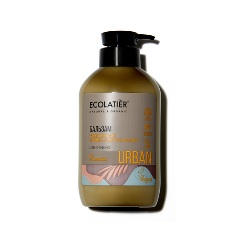 Ecolatier URBAN Бальзам Укрепляющий против ломкости волос ши & магнолия, 400мл