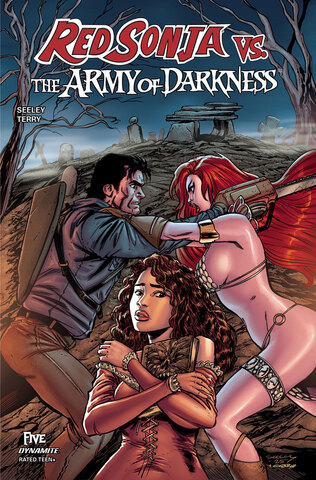 Red Sonja vs The Army Of Darkness #5 (Cover B) (ПРЕДЗАКАЗ!)
