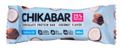 Протеиновый батончик Chikalab Кокос с шоколадной начинкой, 60 гр