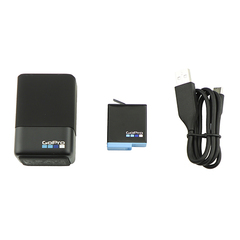 Зарядное устройство для двух аккумуляторов GoPro HERO6/7/8 Dual Battery Charger + Battery