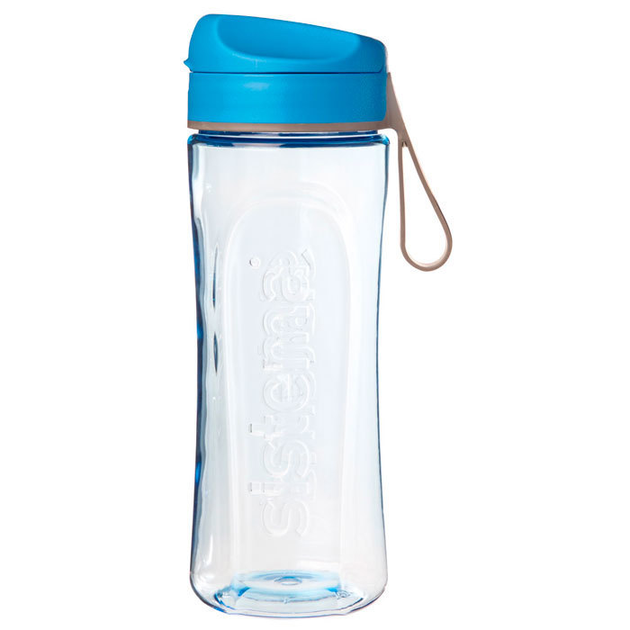 Бутылка для воды Sistema "Hydrate", Тритан, 600 мл, цвет Голубой