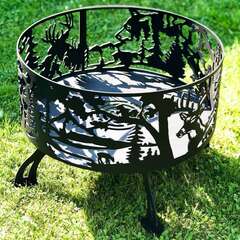 Костровая чаша Искры Костра Лес