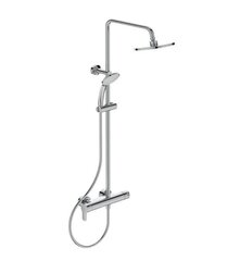 Ideal Standart BC525AA IDEALRAIN CERAFINE O Душевая система в комплекте с настенным смесителем для ванны/душа (картридж 38мм FirmaFlow CLICK & HWTC), литой излив, металлическая рукоятка, 3-функциональный керамический переключатель, поворот рукоятки 3 фото