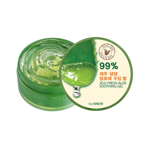 Гель с алоэ универсальный увлажняющий The Saem Jeju Fresh Aloe Soothing Gel 99%