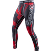 Компрессионные штаны Hayabusa Metaru Red