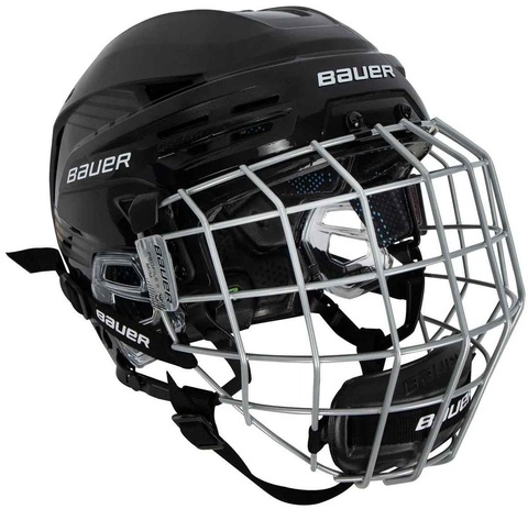 Шлем с маской BAUER RE-AKT 85 L черный