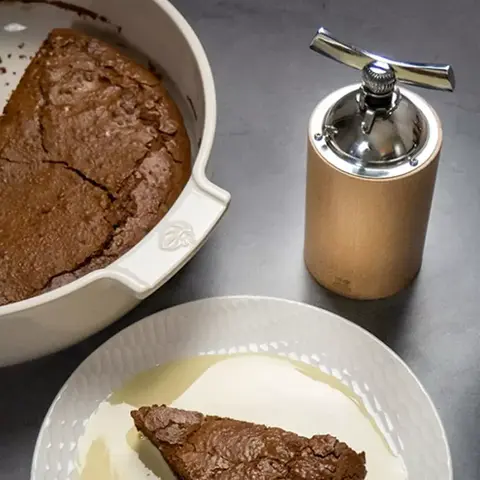 Круглая форма для запекания 34 см 3.8л Peugeot Ecru