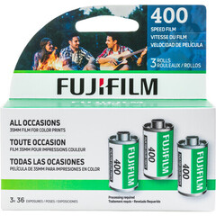 Fujifilm 400 Color Negative Film 400/36 (3 шт.)