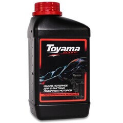 Масло для лодочных моторов 2Т Toyama TC-W3 (1л) п/синтетика