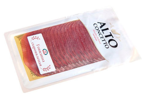 Говядина сыровяленая, нарезка "Alto Conecetto", 100г