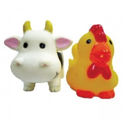 Игрушка для ванной Жирафики 'Коровка и курочка' 681268
