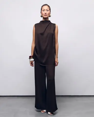 Брюки из вискозы