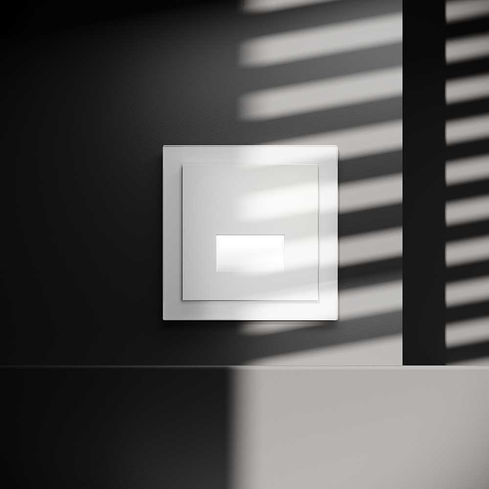 Подсветка светодиодная встраиваемая Voltum S70 с датчиком, (шелк) VLS070704