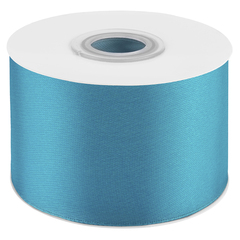 Лента Атласная (5см*22,85м) Лазурный.