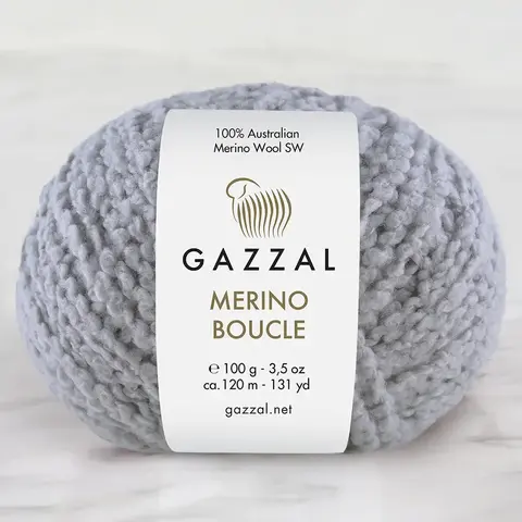 Пряжа Gazzal Merino Boucle 3773