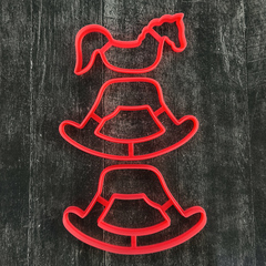 Лошадка качалка 3D №37 от Веры Черневич