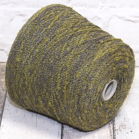 Букле-полушерсть ILARIA CALENZANO / COMO 350 желто-зеленый