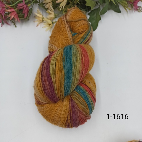 Дундага 6/1 шерсть секционного окрашивания 01-1616 420м/100гр