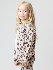 рубашка  для девочки  КР 302559/бежевый 1305 Н085 к613