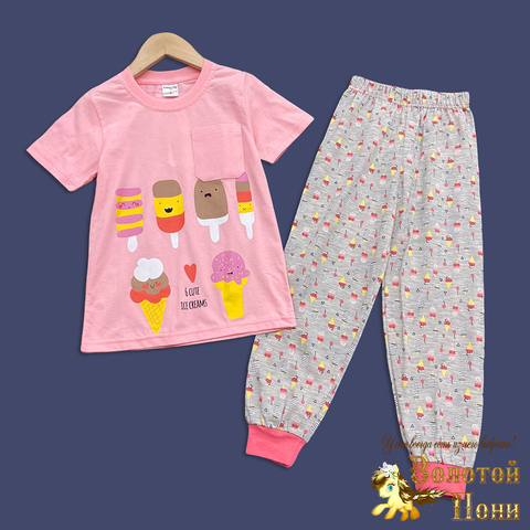 Пижама хлопок д (5-8) 260331-LT2558