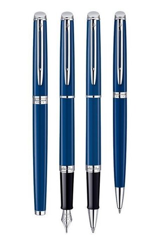 Набор подарочный Waterman 2014 Hemisphere Blue Obsession, F (1913277)