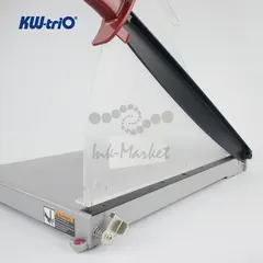 Резак сабельный Kw-Trio 3911 B4/10 листов, 385 мм, ручной прижим, защитный экран — фото 4