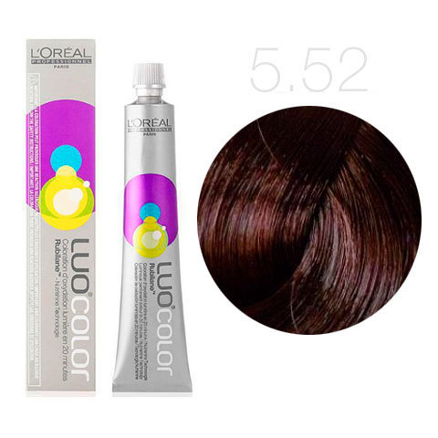 L'Oreal Professionnel Luo Color 5.52 (Светлый шатен красное дерево перламутровый) - Краска для волос