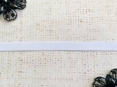 Резинка бельевая, лямочная (для бретелей), ш. 1 см, белый