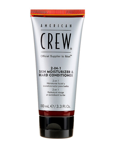 American Crew 2 in 1 Skin Moisturizer and Beard Conditioner - Кондиционер для бороды и увлажняющее средство для кожи