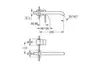 GROHE Essence 29193DA1 Внешняя часть смесителя для раковины скрытого монтажа, на 2 отверстия, L-Size, теплый закат глянец