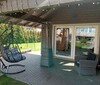 Уличный газовый обогреватель 13I Rotang Gray + Чехол