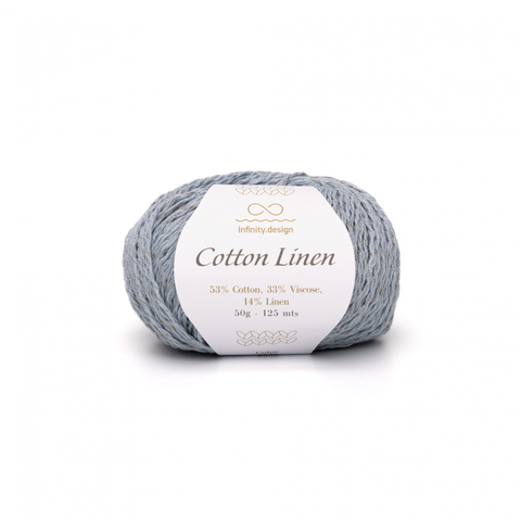 Пряжа Infinity Cotton Linen 5930 нежно-голубой