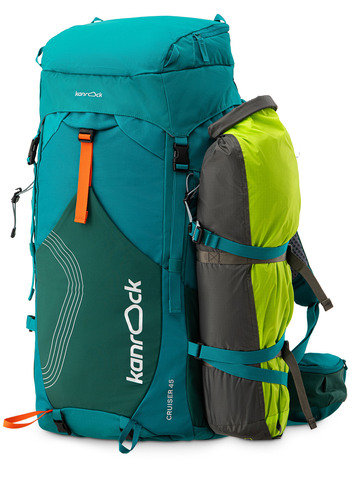 Картинка рюкзак туристический Kanrock Cruiser 45 Sea Green - 25
