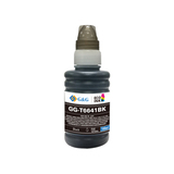 Совместимые чернила G&G GG-C13T66414A (T6641BK) для Epson L100, 110, 120, 121, 132, 1300, 100 мл